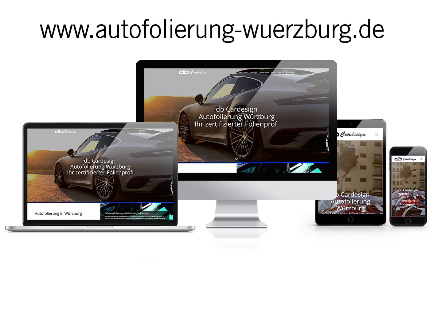 WordPress Website Autofolierung Würzburg